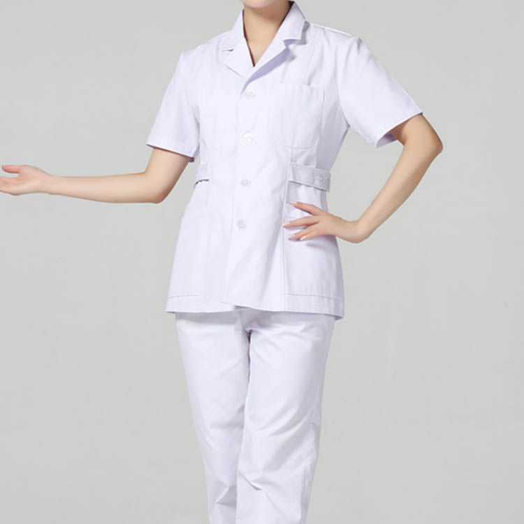 白色短袖护士